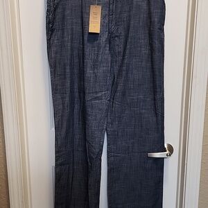 Peck & Peck Weekend Pants Indigo sz 16 Lightweight